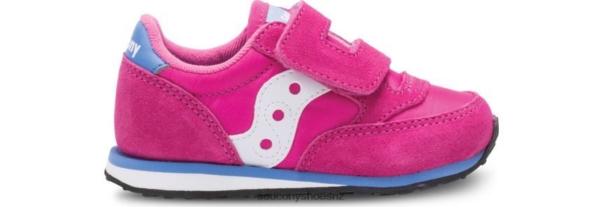 Saucony Baby Jazz Hook & Loop Sneaker TX0L64994 Magenta