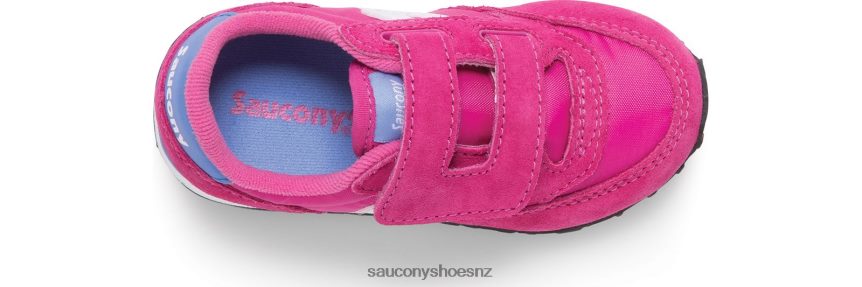 Saucony Baby Jazz Hook & Loop Sneaker TX0L64994 Magenta