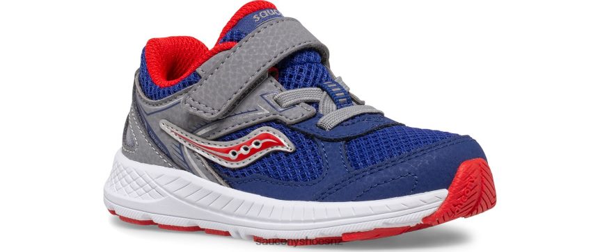 Saucony Cohesion 14 A/C Jr. Sneaker TX0L64922 Navy/Red