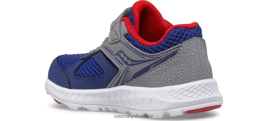 Saucony Cohesion 14 A/C Jr. Sneaker TX0L64922 Navy/Red