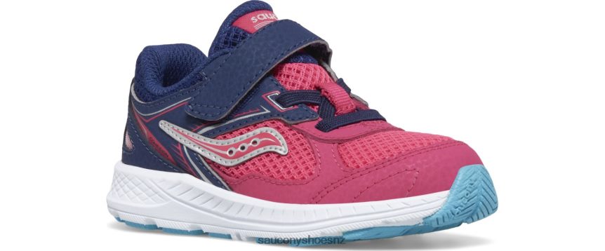 Saucony Cohesion 14 A/C Jr. Sneaker TX0L64923 Pink/Navy