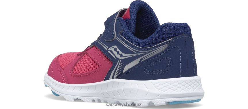 Saucony Cohesion 14 A/C Jr. Sneaker TX0L64923 Pink/Navy