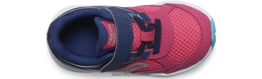 Saucony Cohesion 14 A/C Jr. Sneaker TX0L64923 Pink/Navy