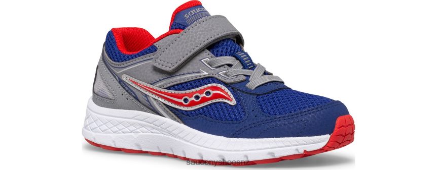 Saucony Cohesion 14 A/C Sneaker TX0L64912 Navy/Red