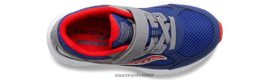 Saucony Cohesion 14 A/C Sneaker TX0L64912 Navy/Red