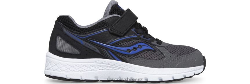 Saucony Cohesion 14 A/C Sneaker TX0L64913 Black/Grey/Blue