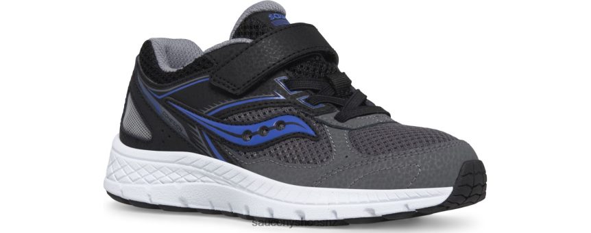 Saucony Cohesion 14 A/C Sneaker TX0L64913 Black/Grey/Blue