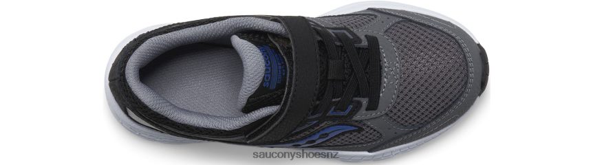 Saucony Cohesion 14 A/C Sneaker TX0L64913 Black/Grey/Blue