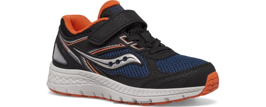 Saucony Cohesion 14 A/C Sneaker TX0L64914 Black/Navy/Rust