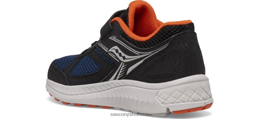 Saucony Cohesion 14 A/C Sneaker TX0L64914 Black/Navy/Rust