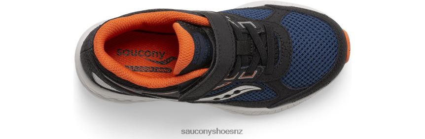 Saucony Cohesion 14 A/C Sneaker TX0L64914 Black/Navy/Rust