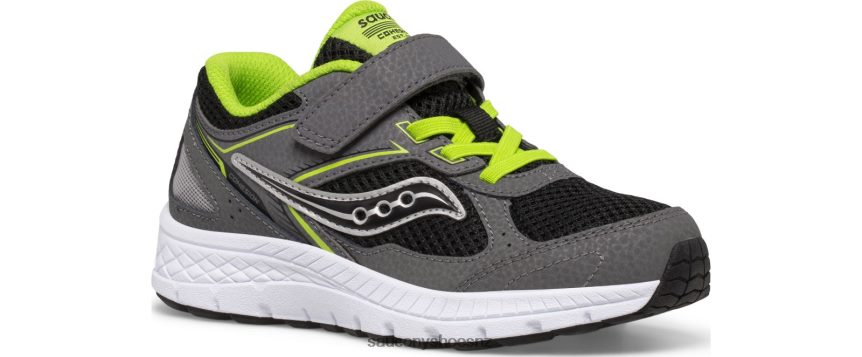 Saucony Cohesion 14 A/C Sneaker TX0L64916 Grey/Black/Green