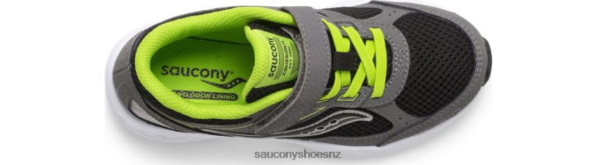 Saucony Cohesion 14 A/C Sneaker TX0L64916 Grey/Black/Green