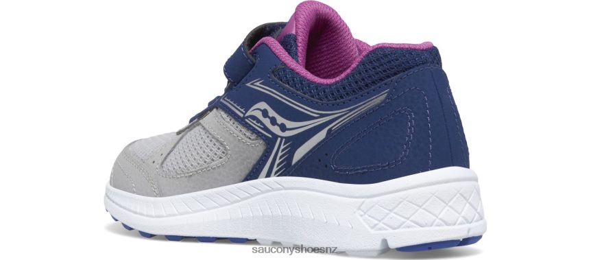 Saucony Cohesion 14 A/C Sneaker TX0L64917 Navy/Grey/Grape