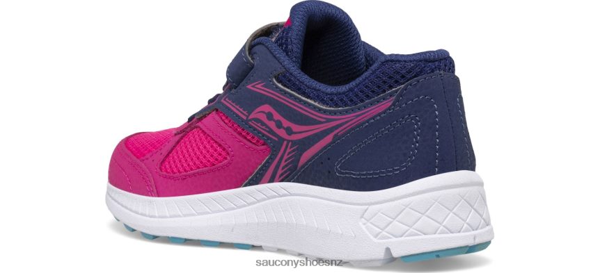 Saucony Cohesion 14 A/C Sneaker TX0L64918 Pink/Navy