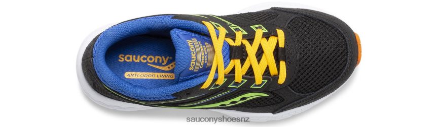Saucony Cohesion 14 Lace Sneaker TX0L64927 Black/Multi