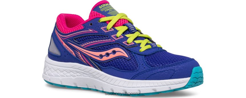 Saucony Cohesion 14 Lace Sneaker TX0L64929 Blue/Multi