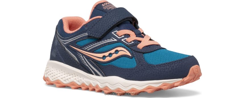 Saucony Cohesion TR14 A/C Sneaker TX0L64974 Navy/Teal/Coral
