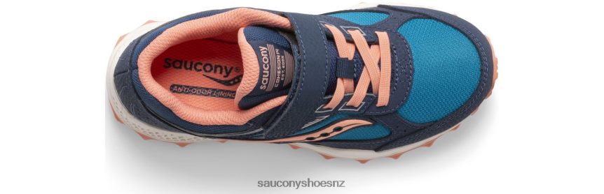 Saucony Cohesion TR14 A/C Sneaker TX0L64974 Navy/Teal/Coral