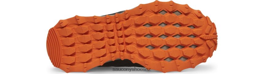 Saucony Cohesion TR14 Lace Sneaker TX0L64891 Black/Orange