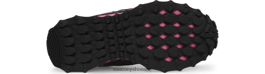Saucony Cohesion TR14 Lace Sneaker TX0L64894 Black/Pink