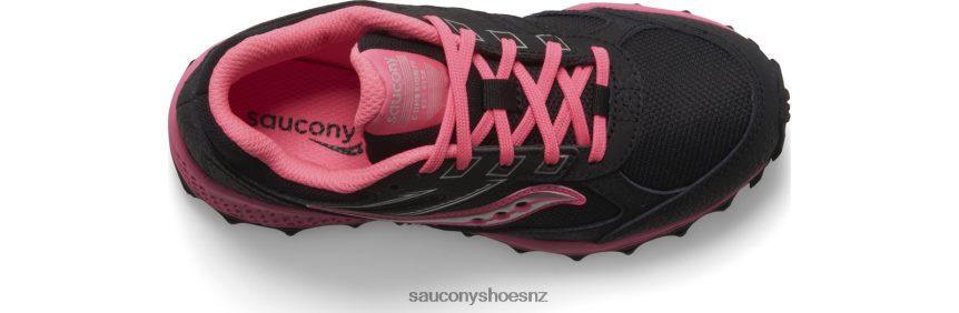 Saucony Cohesion TR14 Lace Sneaker TX0L64894 Black/Pink