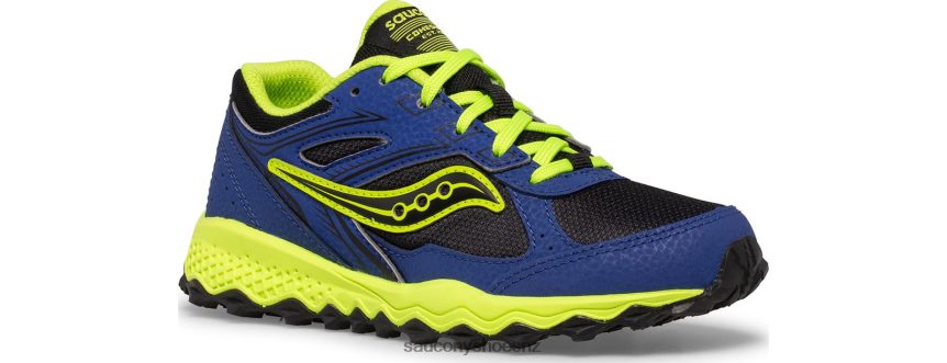 Saucony Cohesion TR14 Lace Sneaker TX0L64895 Blue/Black/Green