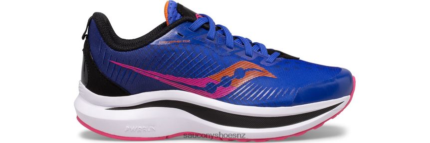 Saucony Endorphin KDZ Sneaker TX0L64885 Blue Raz