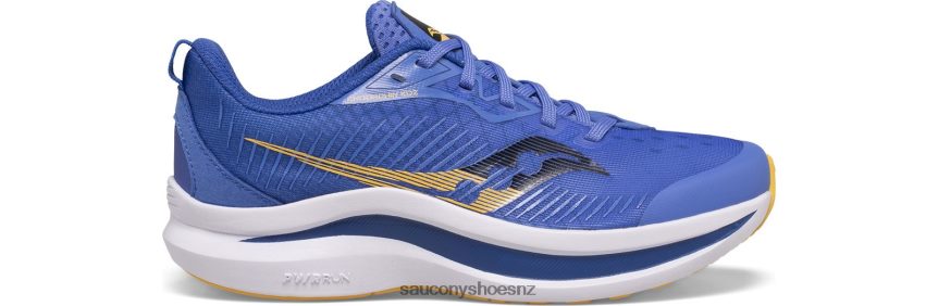 Saucony Endorphin KDZ Sneaker TX0L64887 Horizon/Gold