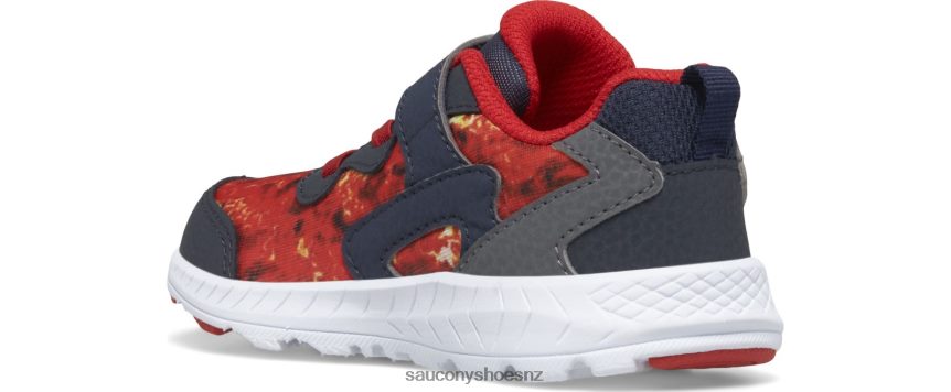 Saucony Flash 3.0 A/C Jr. Sneaker TX0L641031 Navy/Lava