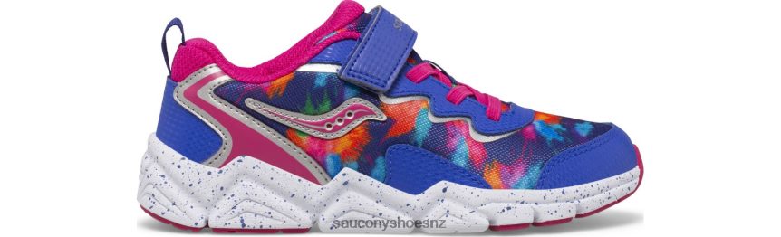 Saucony Flash 3.0 A/C Sneaker TX0L64978 Blue/Pink