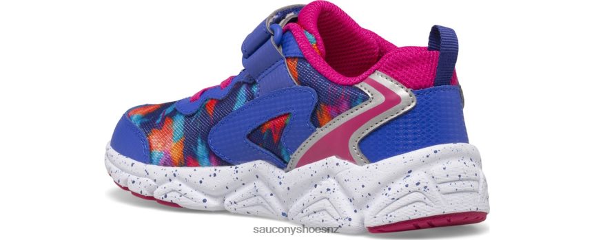 Saucony Flash 3.0 A/C Sneaker TX0L64978 Blue/Pink