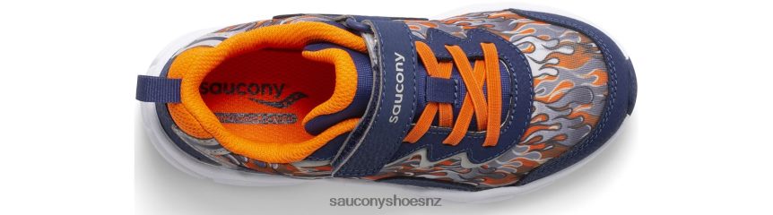 Saucony Flash 3.0 A/C Sneaker TX0L64981 Navy/Orange