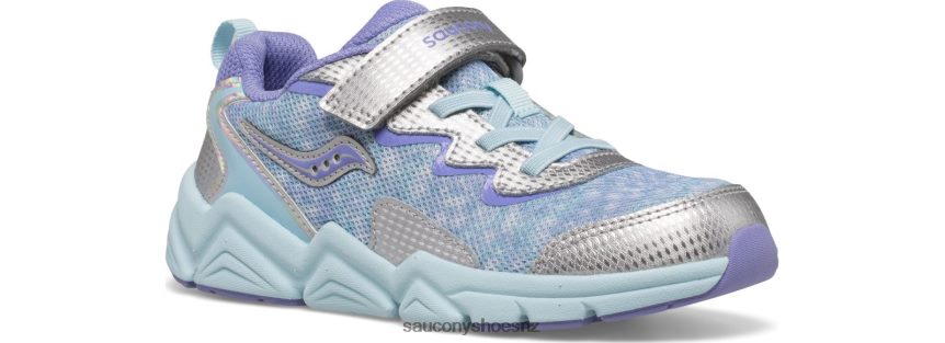 Saucony Flash 3.0 A/C Sneaker TX0L64982 Silver/Purple
