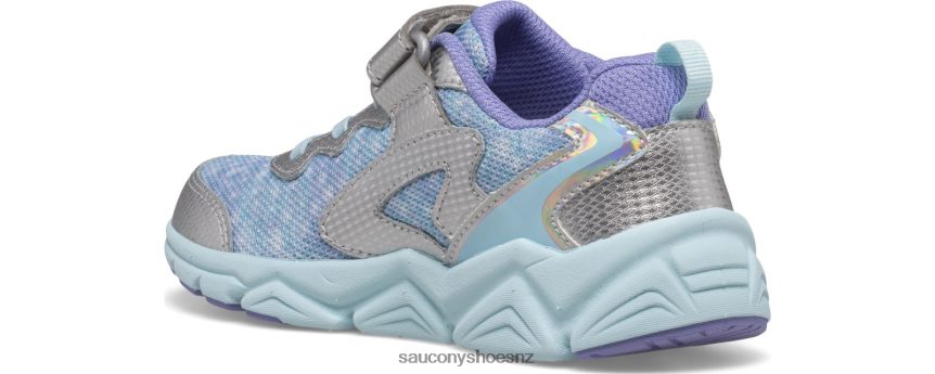 Saucony Flash 3.0 A/C Sneaker TX0L64982 Silver/Purple