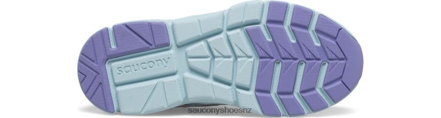 Saucony Flash 3.0 A/C Sneaker TX0L64982 Silver/Purple