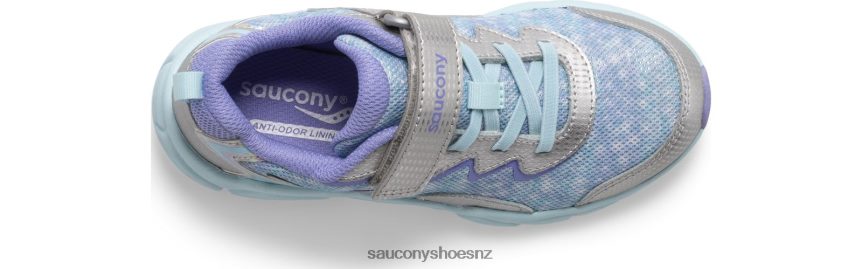 Saucony Flash 3.0 A/C Sneaker TX0L64982 Silver/Purple