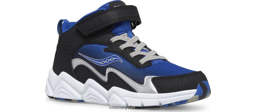Saucony Flash Mid A/C Sneaker TX0L641012 Black/Blue