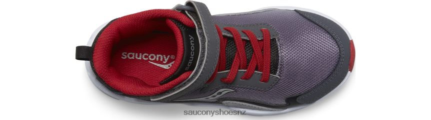 Saucony Flash Mid A/C Sneaker TX0L641013 Grey/Red