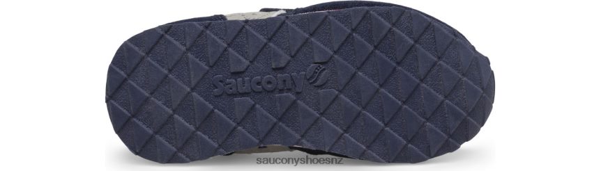 Saucony Jazz Hook & Loop Sneaker TX0L64952 Navy/Grey/Red