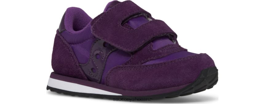 Saucony Jazz Hook & Loop Sneaker TX0L64954 Purple