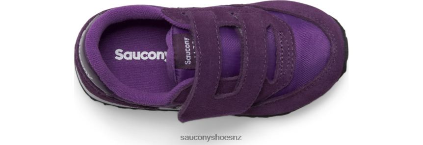 Saucony Jazz Hook & Loop Sneaker TX0L64954 Purple