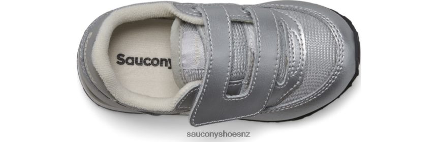 Saucony Jazz Hook & Loop Sneaker TX0L64955 Silver