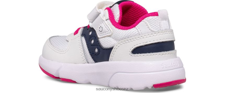 Saucony Jazz Lite 2.0 Sneaker TX0L64908 White/Navy/Pink