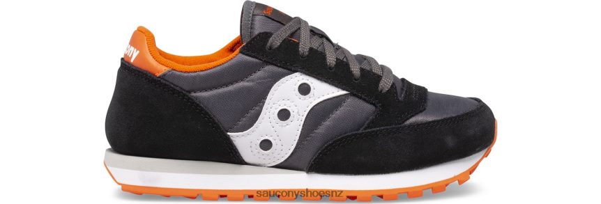 Saucony Jazz Original Sneaker TX0L641015 Black/Grey/Orange