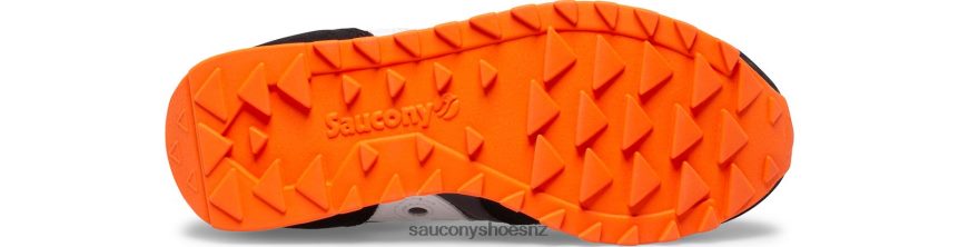Saucony Jazz Original Sneaker TX0L641015 Black/Grey/Orange