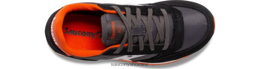 Saucony Jazz Original Sneaker TX0L641015 Black/Grey/Orange