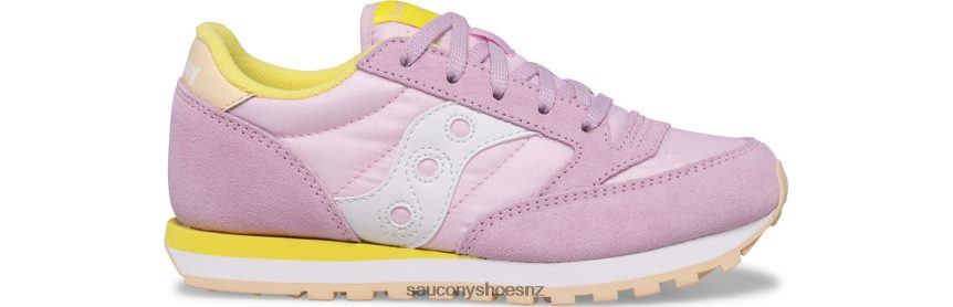 Saucony Jazz Original Sneaker TX0L641017 Pink/Yellow/Peach