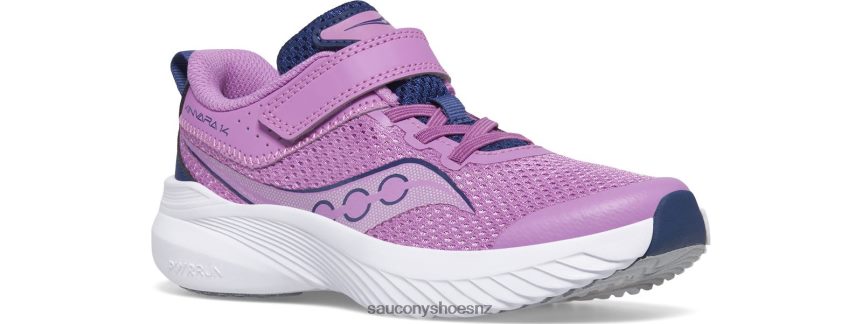 Saucony Kinvara 14 A/C Sneaker TX0L641021 Grape/Indigo