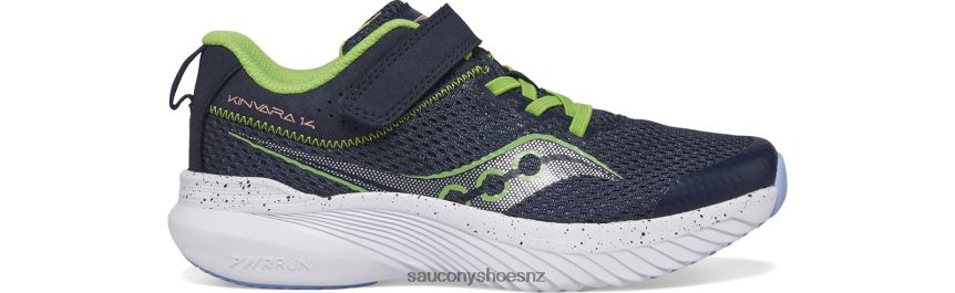 Saucony Kinvara 14 A/C Sneaker TX0L641022 Navy/Green